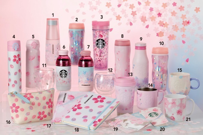 スタバ Sakuraシリーズ 19年新作タンブラーやマグカップ 凛 と 陽 2つのテーマで桜を表現 ファッションプレス