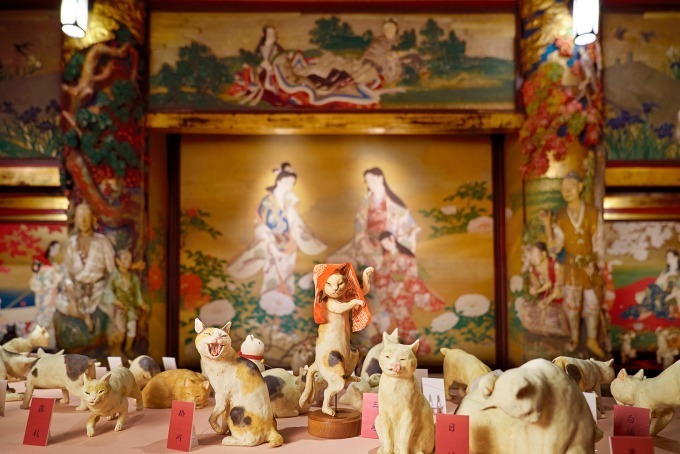 ホテル雅叙園東京「猫都のアイドル展 at 百段階段」3,000点以上の“猫アート”が集結｜写真1