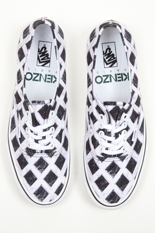 KENZO×VANSのコラボ第3弾は、マーブルとグレーププリントの