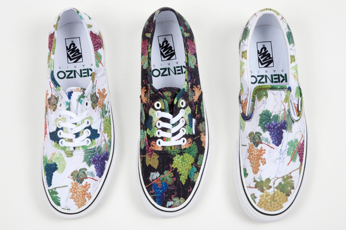 写真11/13｜KENZO×VANSのコラボ第3弾は、マーブルとグレーププリントの