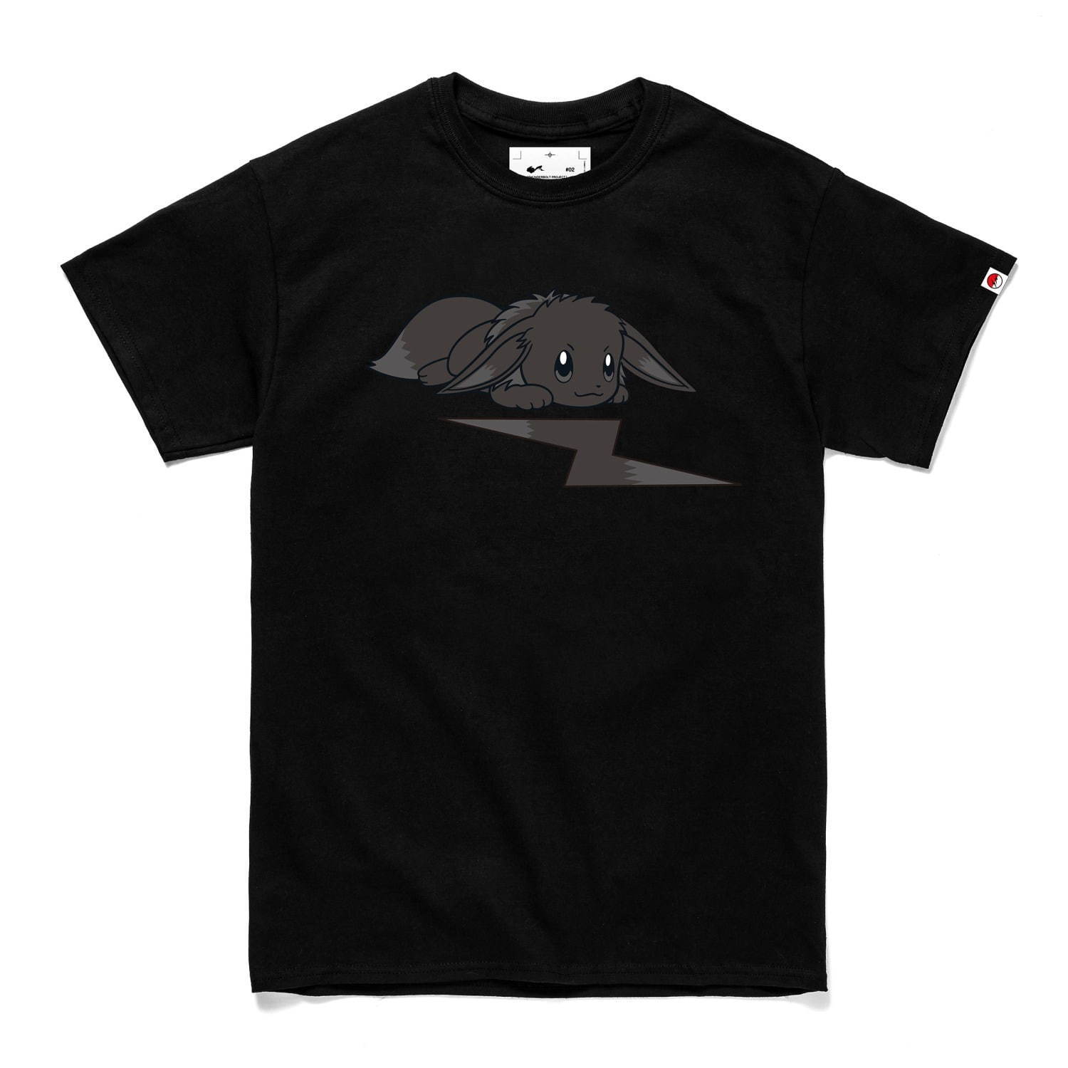 Pokemon fragment Tシャツ ブラック コラボ L  ピカチュウ