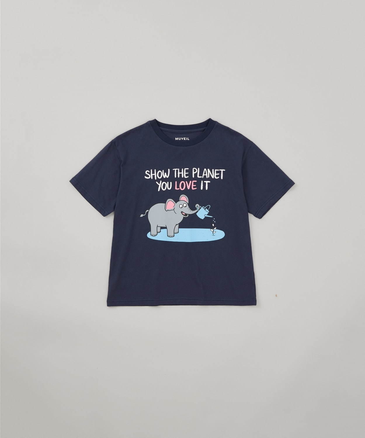 ミュベールのアニマルTシャツ - イルカやゾウをモチーフに