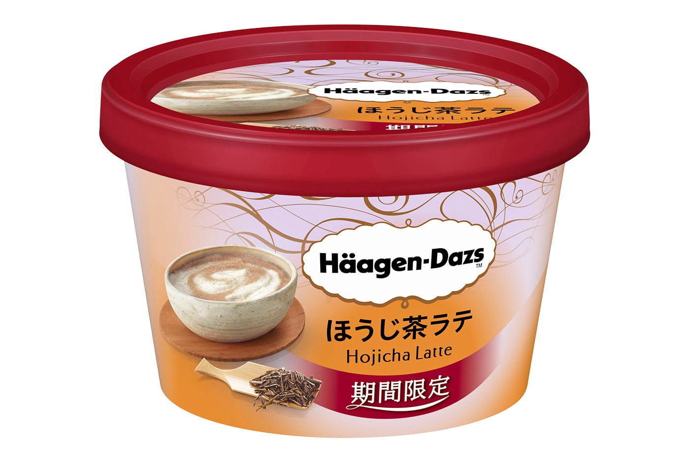 ハーゲンダッツ(Häagen-Dazs) 抹茶のクレームブリュレ ほうじ茶ラテ｜写真2