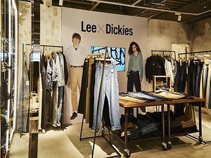 Leeが原宿に旗艦店オープン - ディッキーズコラボのワークパンツ