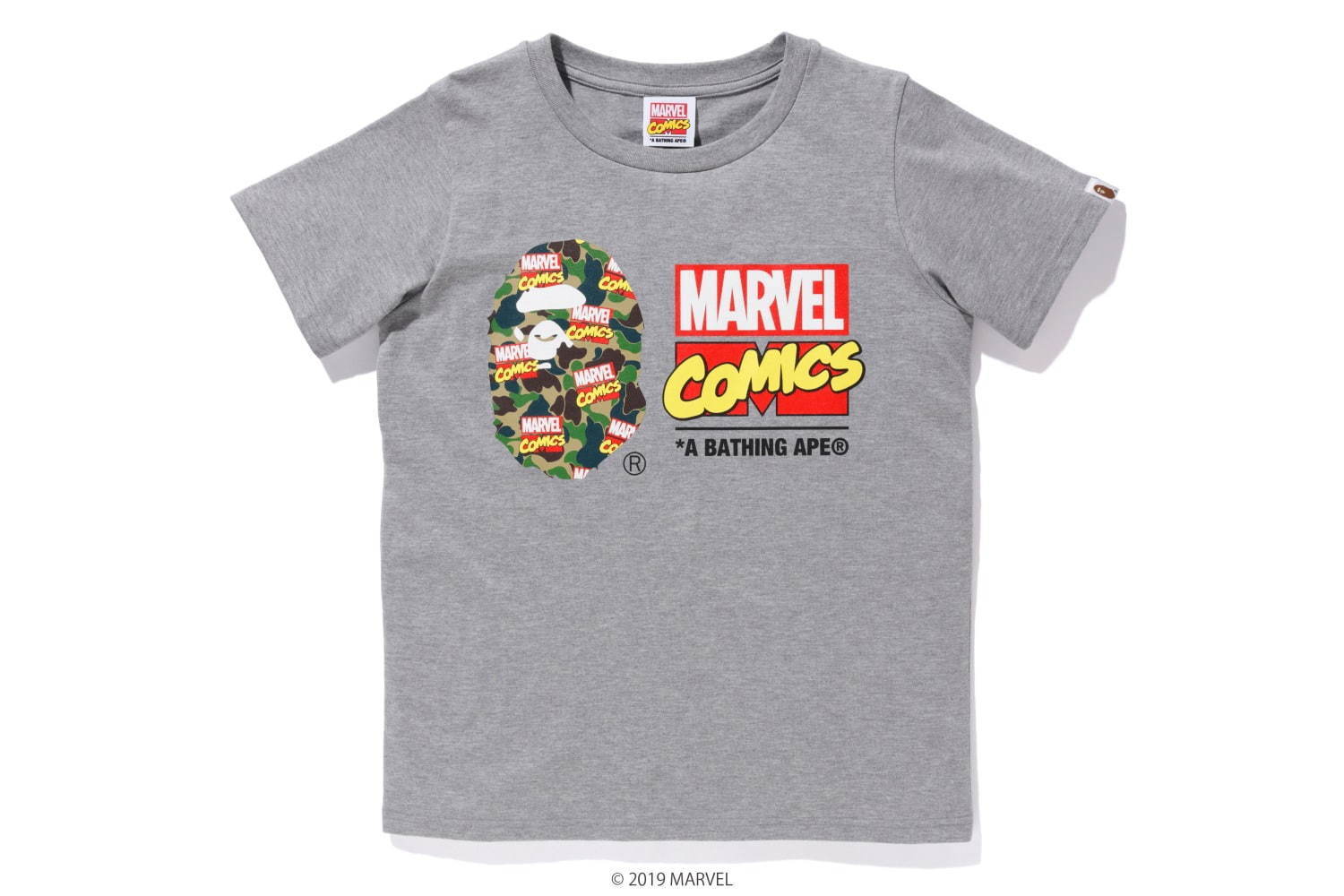 マーベル＆ベイプのコラボTシャツ、アイアンマンやキャプテン ...