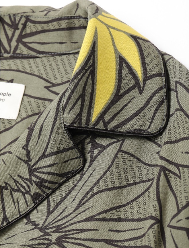 ビューティフルピープルの新作アロハシャツ、ヴィンテージ着想のハワイ植物柄｜写真3