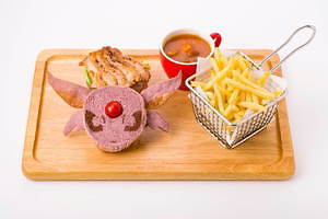 ポケモンカフェからエーフィ ブラッキーのチキンバーガー 金 銀のポケモンが限定メニューに ファッションプレス