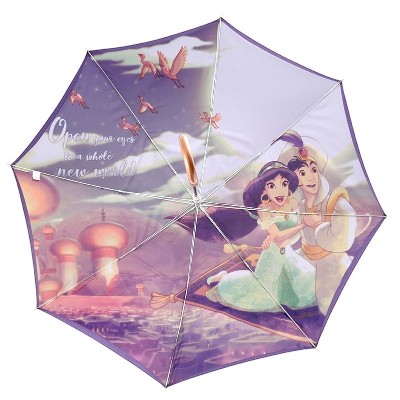 アラジン トイ ストーリー くまのプーさんの傘 開くと内側にディズニーキャラクターが ファッションプレス