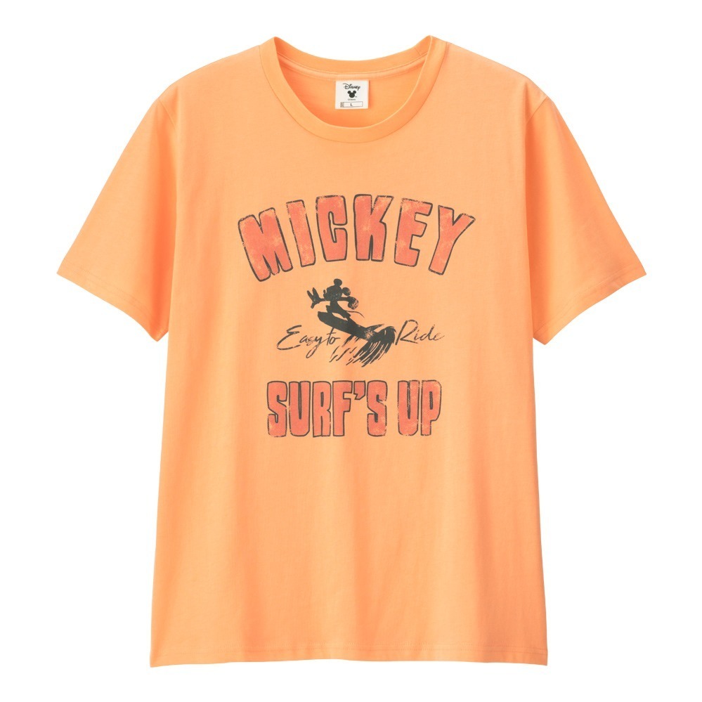 GUのディズニーTシャツ“山や海”で遊ぶミッキーマウス、「トイ ...