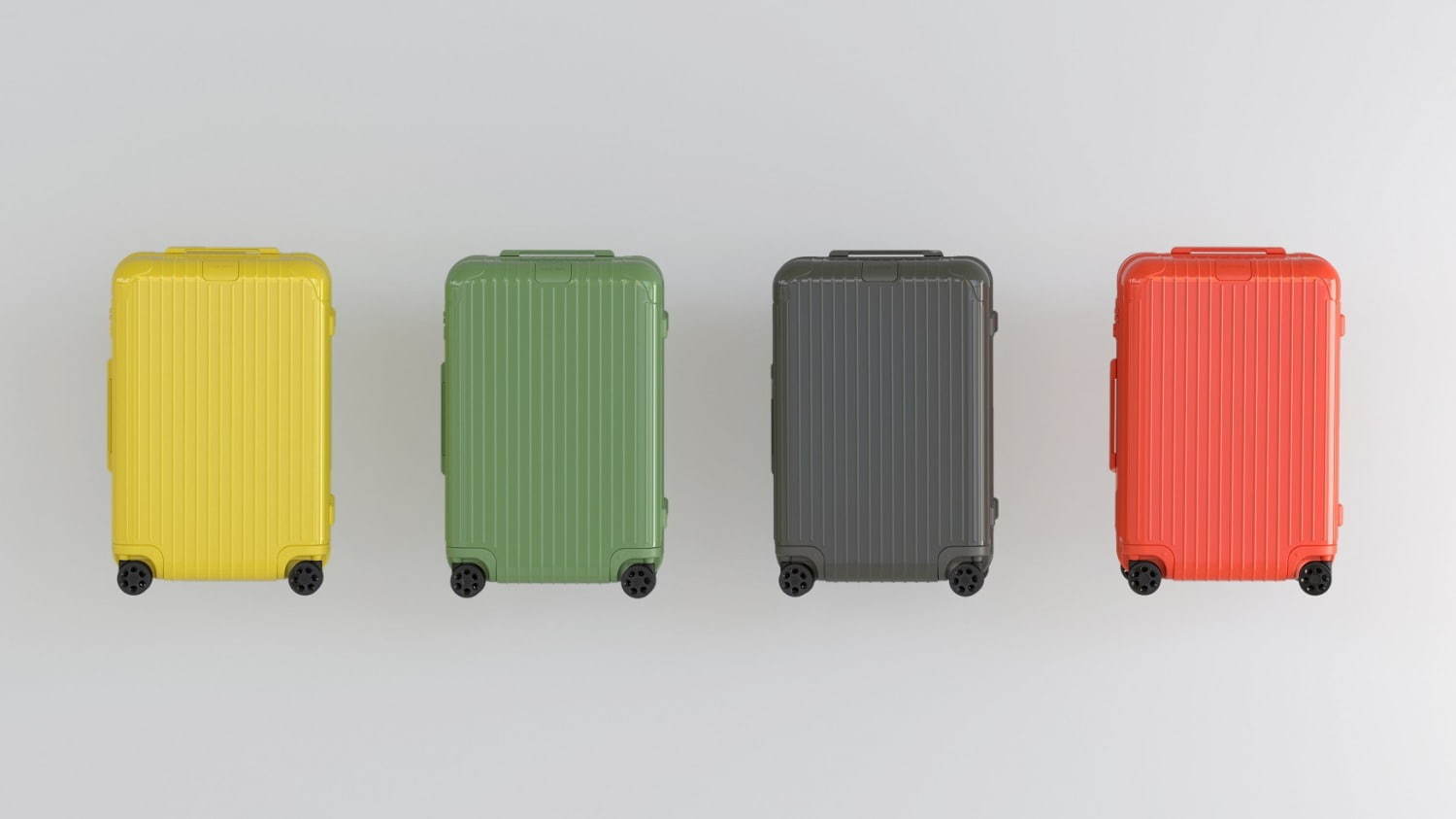 リモワ新色スーツケース 空から見た美しい場所 から着想の爽やかな4色 ファッションプレス