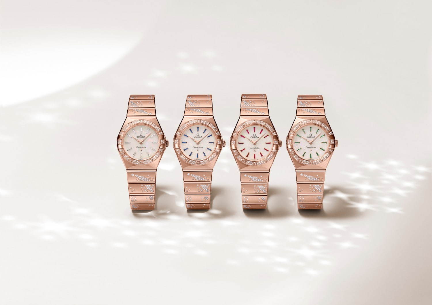 オメガ新作レディース腕時計 ダイヤモンドが輝く 流れ星 ブレスレットや 満天の星空 ダイアル ファッションプレス