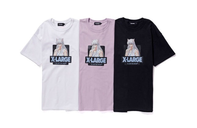 XLARGE×幽☆遊☆白書、幽助・桑原・蔵馬・飛影の4人をデザインした開襟