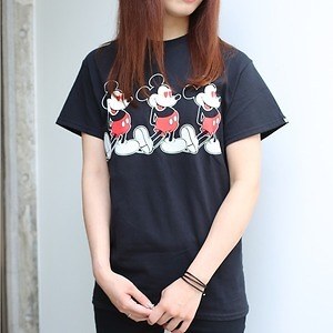 目がハートの「ミッキーマウス」Tシャツ＆フーディ、ジャムホーム