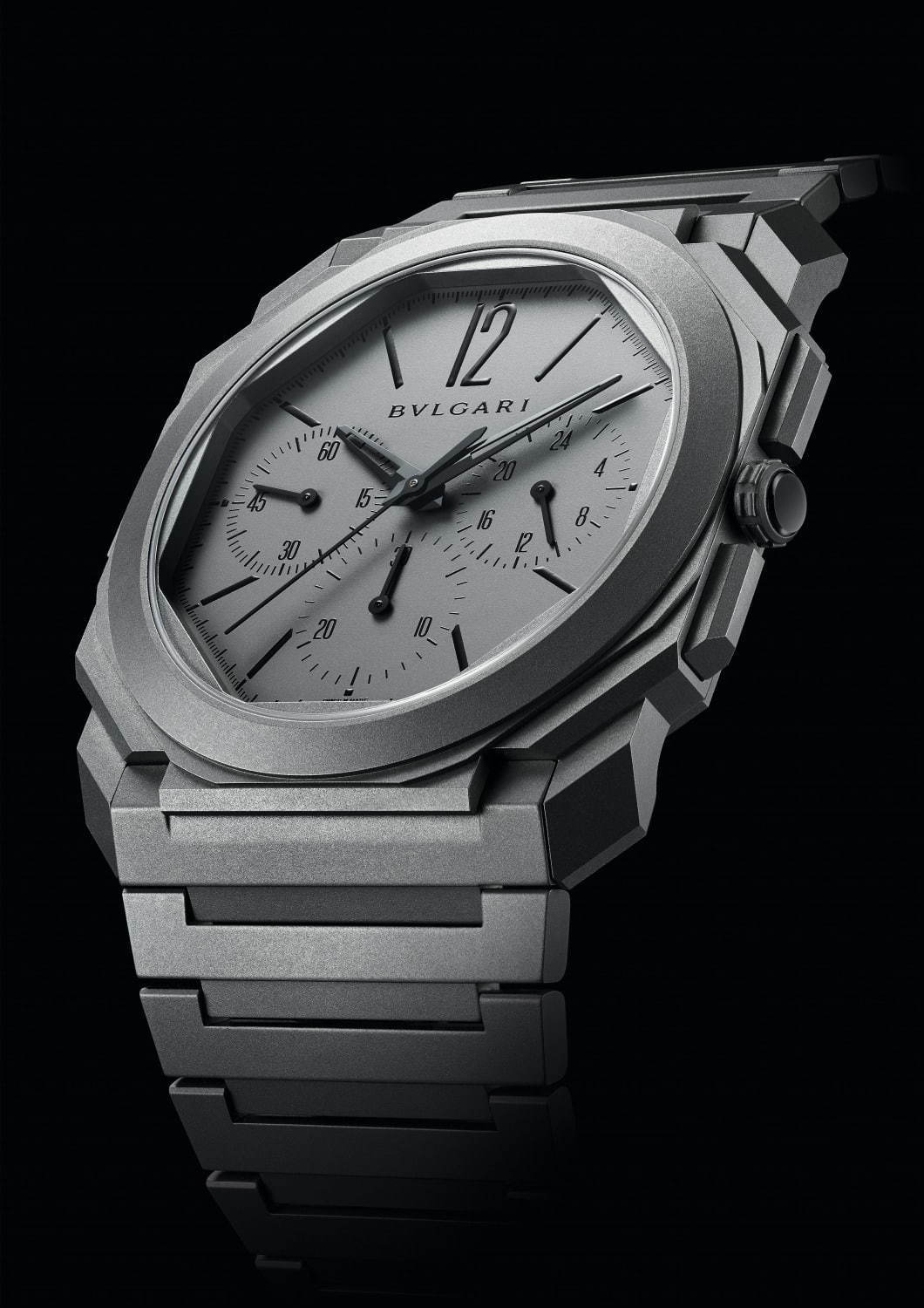 ブルガリのメンズ腕時計 オクト フィニッシモ 世界最薄の機械式クロノグラフ Gmt機能を搭載 ファッションプレス