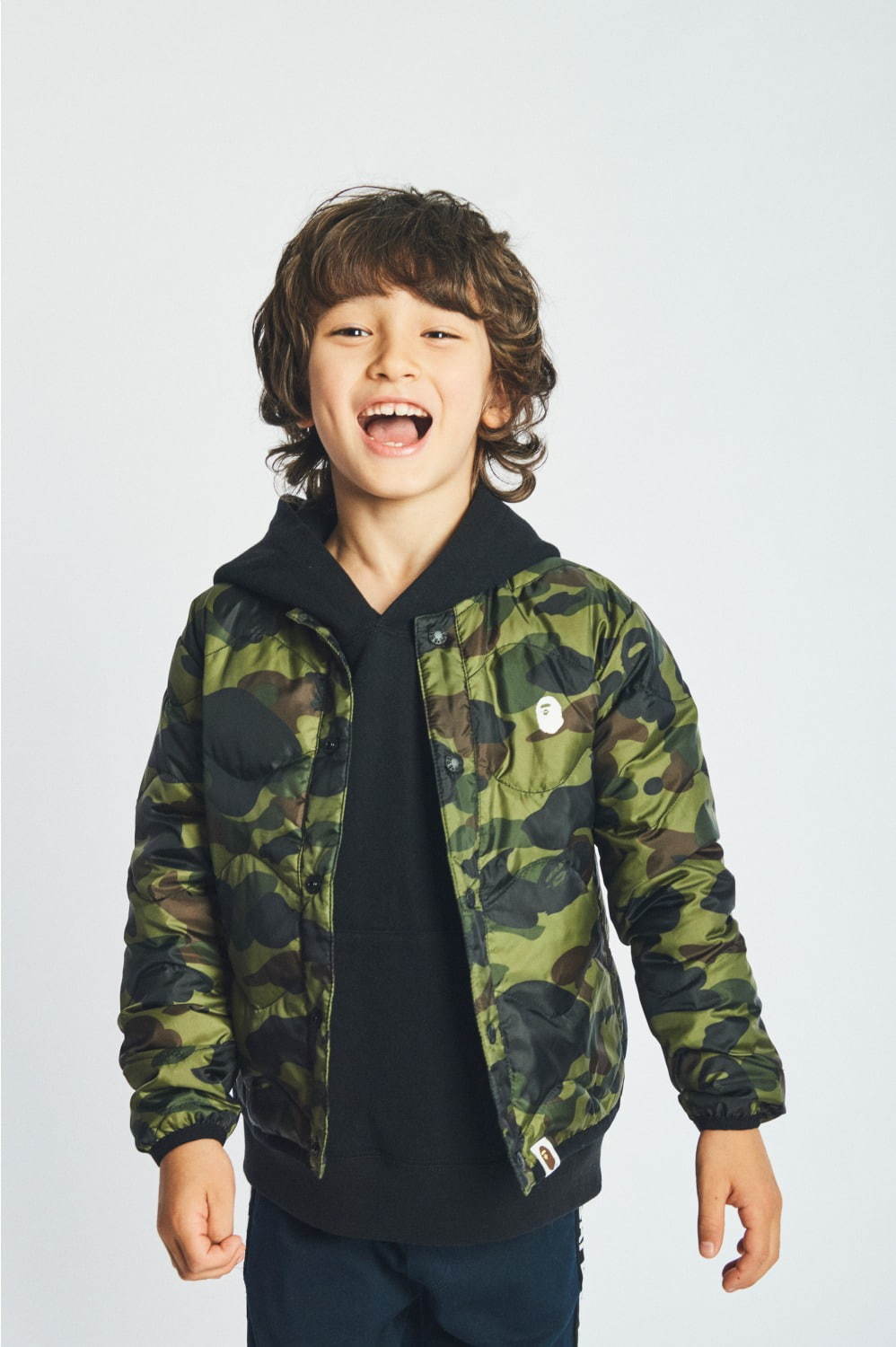 Bape Kids スノボジャケット 120 エイプキッズ ベイプ esiauxiliadora