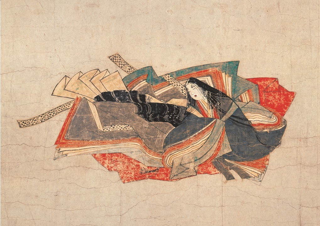 流転100年 佐竹本三十六歌仙絵と王朝の美」京都国立博物館で、小野小町
