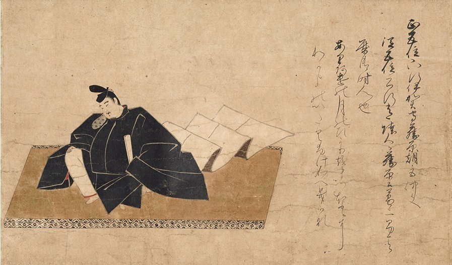 流転100年 佐竹本三十六歌仙絵と王朝の美」京都国立博物館で、小野小町 