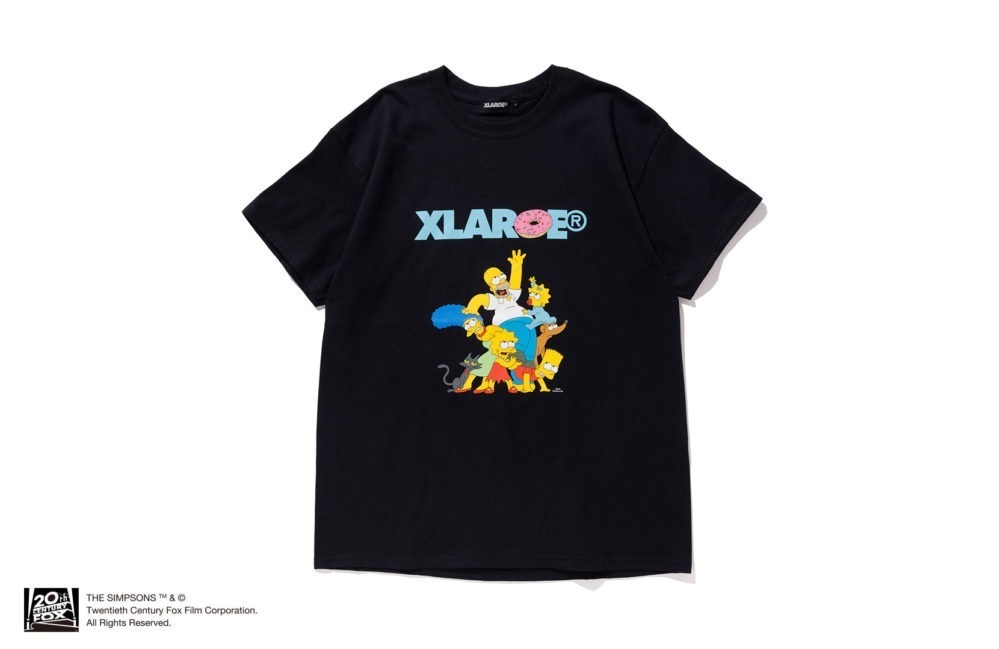 希少】XLARGE×The Simpsons コラボTシャツ シンプソンズ