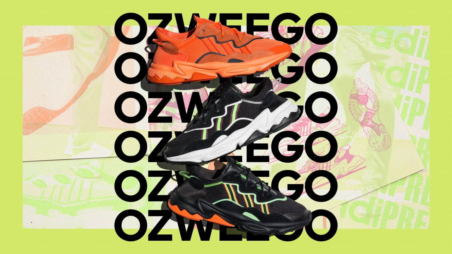 アディダス オリジナルス(adidas Originals) オズウィーゴ(OZWEEGO)｜写真1