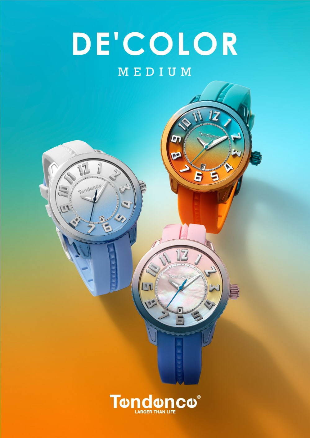 スイス時計ブランド「テンデンス」グラデーションカラーの新作腕時計