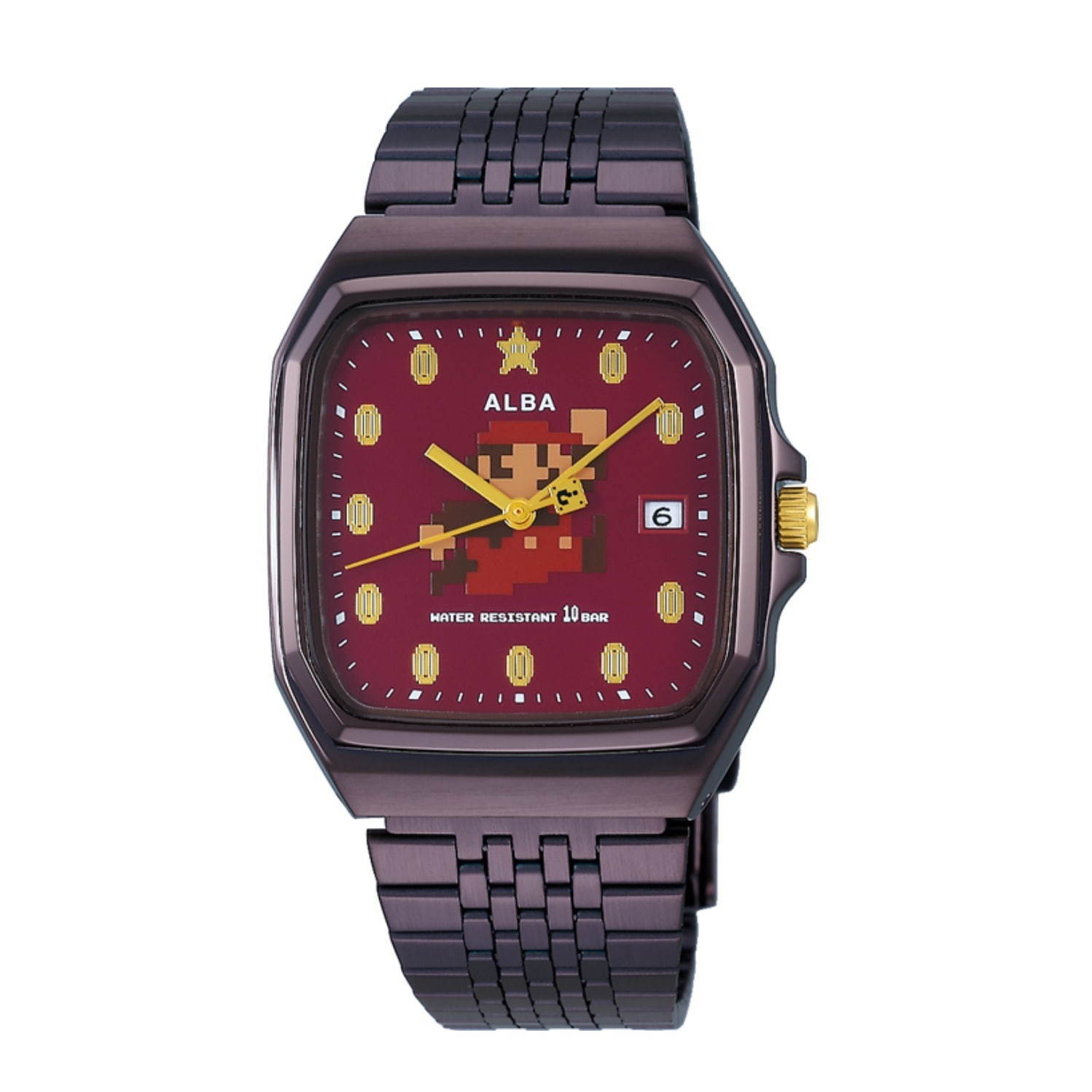 スーパーマリオ”コラボウオッチ、腕時計ブランド「アルバ」から