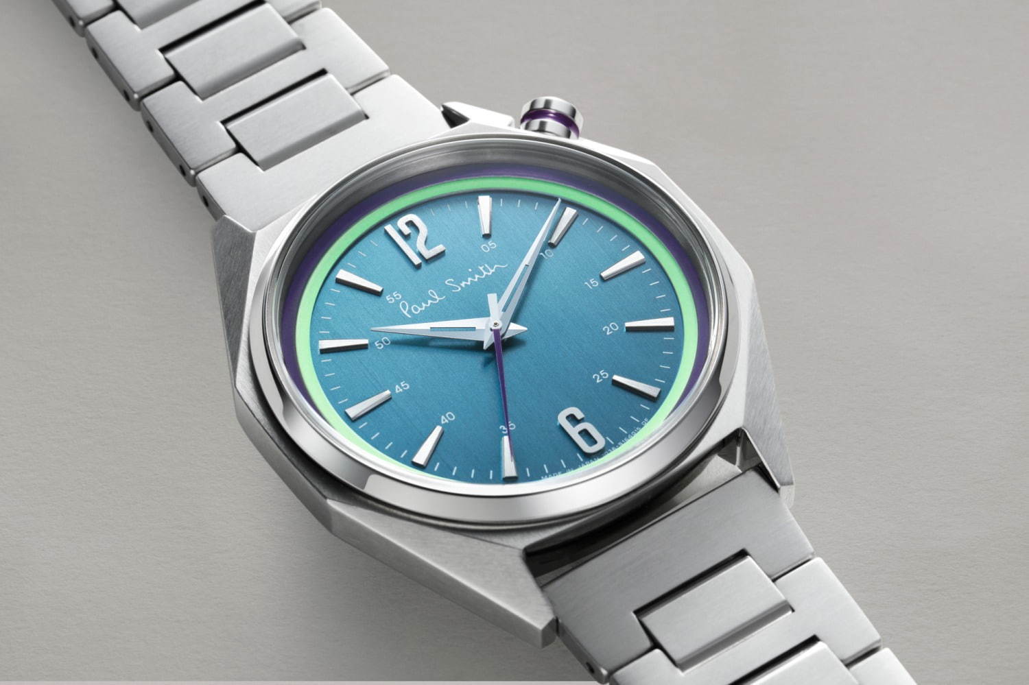 ポール・スミスの新作腕時計「オクタゴン」バウハウス着想の八角形 