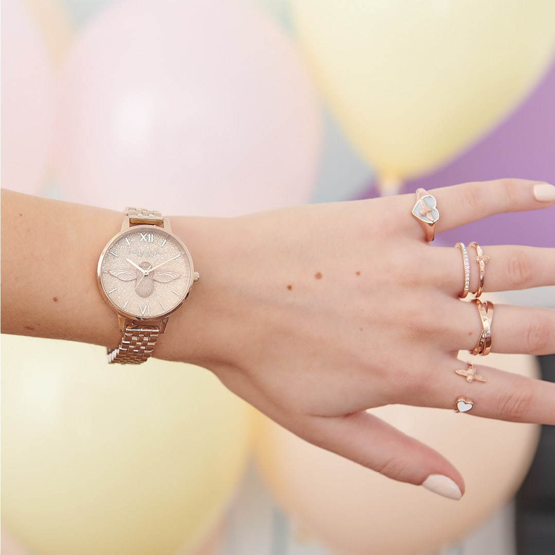 オリビア・バートンの新作腕時計 - 煌めくグリッターや“蜂”モチーフ ...