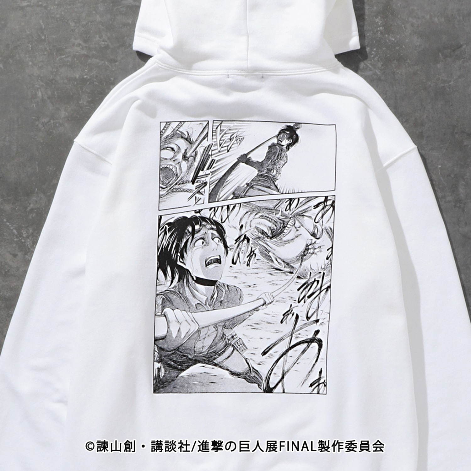 ラブレス×漫画『進撃の巨人』Tシャツやキャップ、エレンやリヴァイの