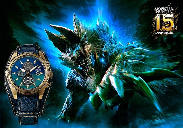 セイコー「モンスターハンター」コラボ腕時計を限定発売、リオレウスや ...