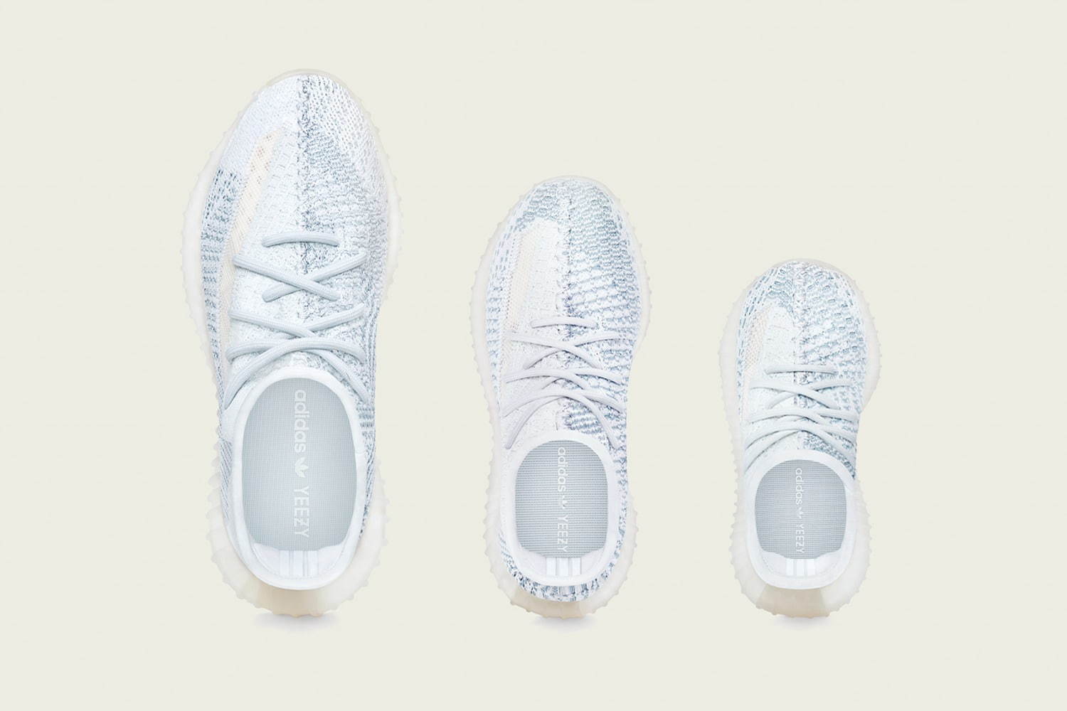 yeezy boost white cloud