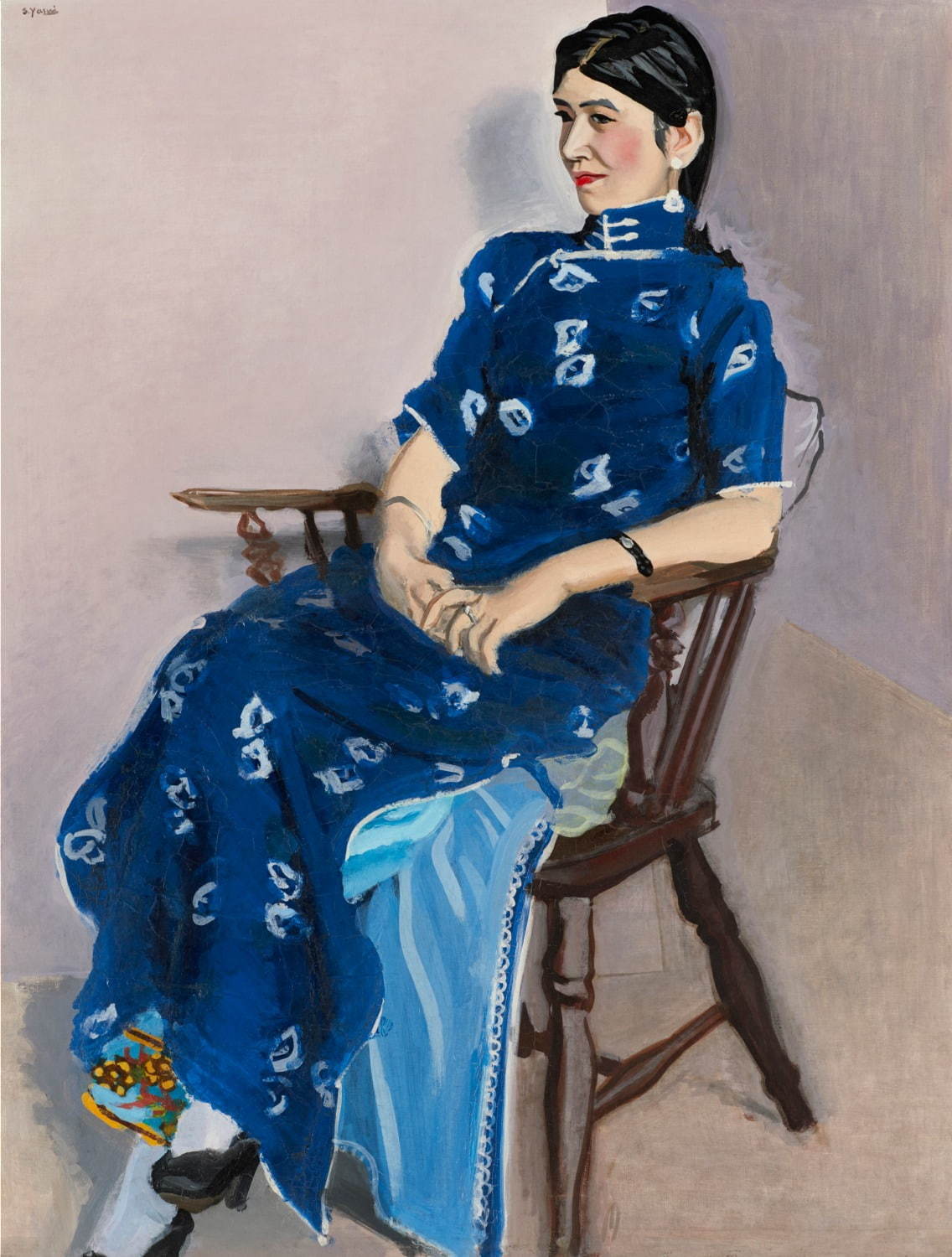 安井曾太郎《金蓉》 1934年
東京国立近代美術館所蔵