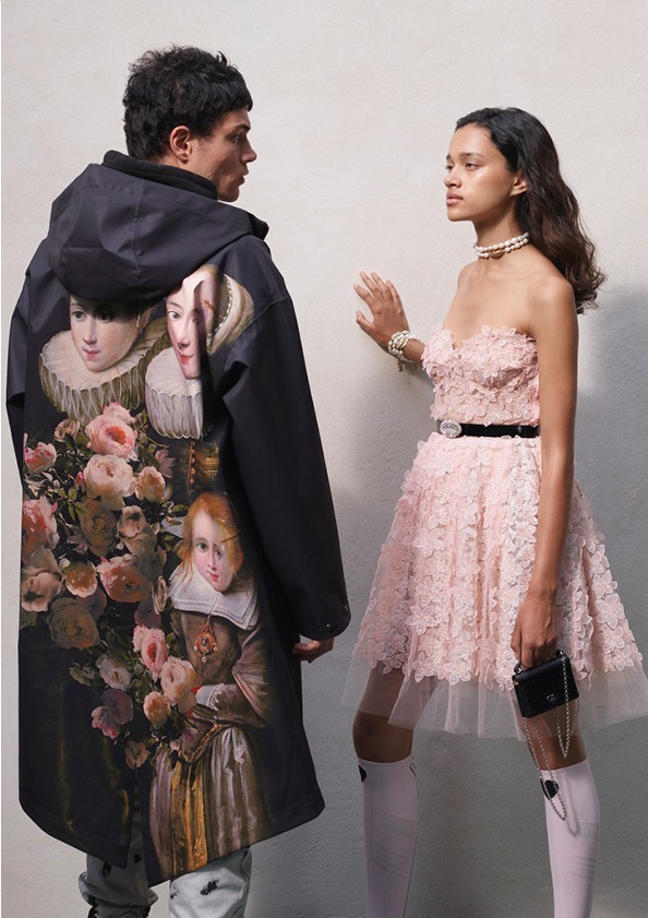 H M ジャンバティスタ ヴァリのメンズアイテム 貴族プリント のコートなど東京 大阪 名古屋で ファッションプレス