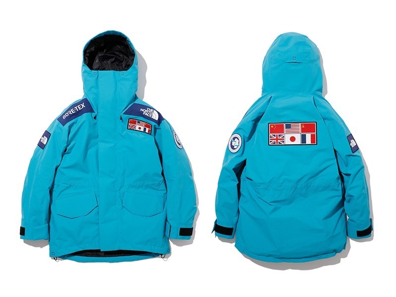 ザ ノース フェイスの新作マウンテンパーカーやフリースジャケット 南極横断隊の国旗を配して ファッションプレス