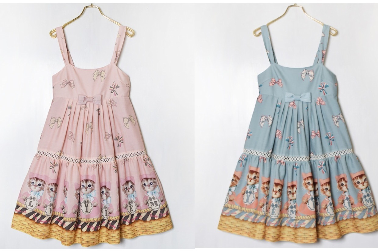 エミリーテンプルキュート“猫”主役のドレス発売、子猫のプリント＆トラ猫模様など - ファッションプレス