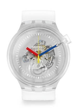 スウォッチ“オールスケルトン”の新作腕時計、内部が見えるケース×半