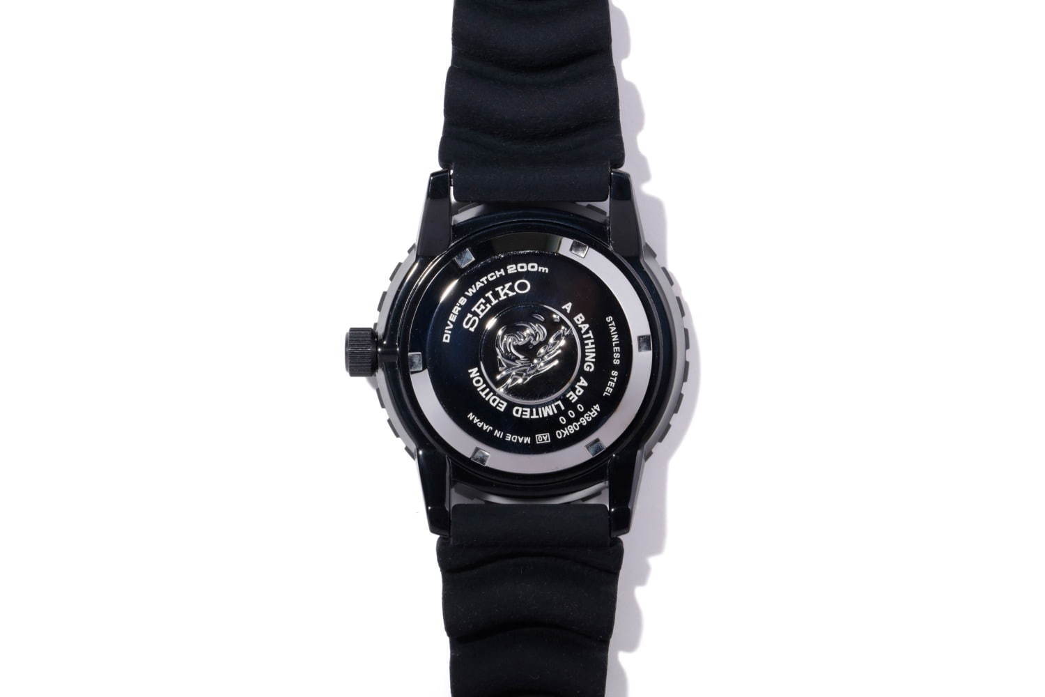 【新品未開封】SEIKO X BAPE 腕時計　黒