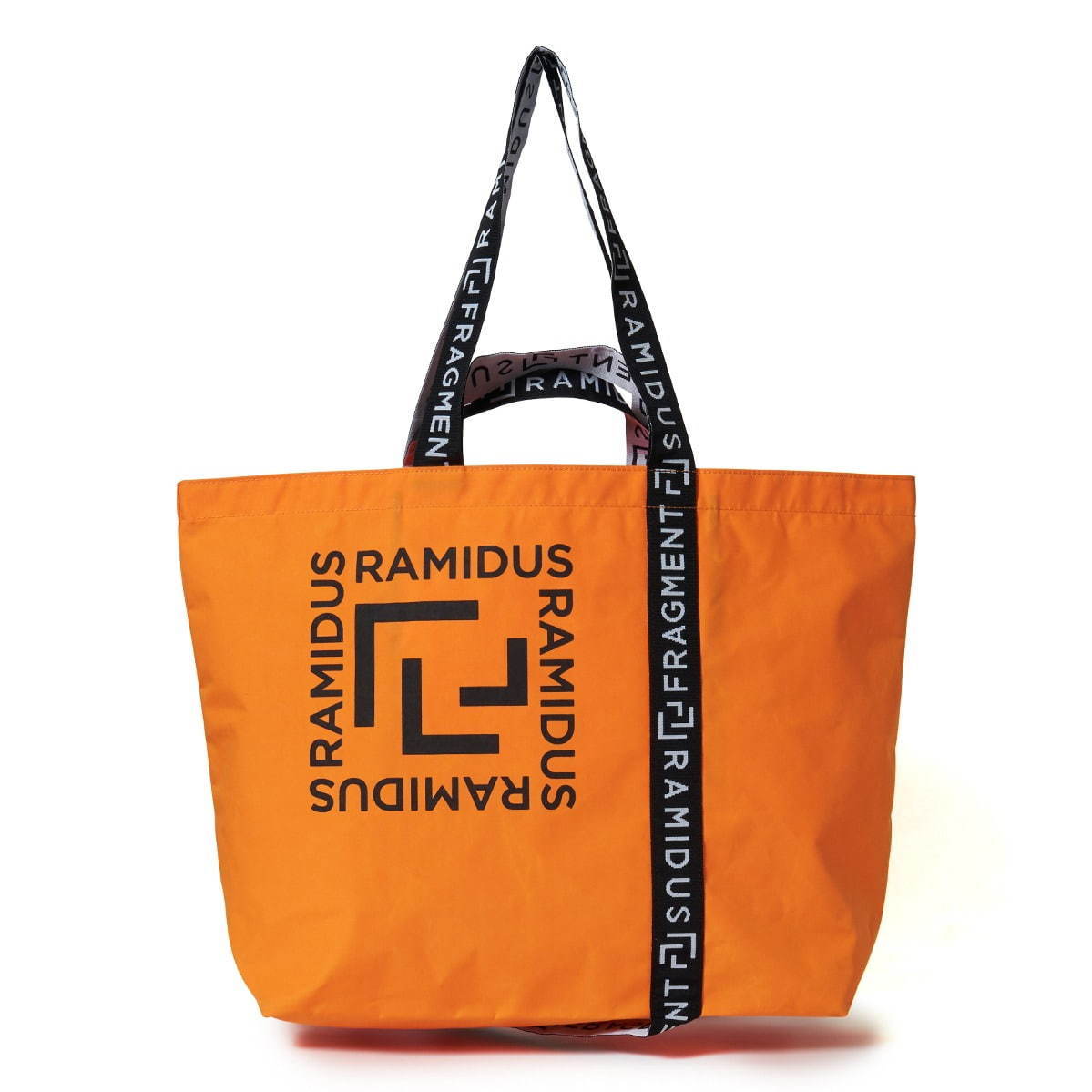 フラグメント デザイン×ラミダス軽量＆高耐久の限定トートバッグ、オレンジ＆サックスブルー｜写真7