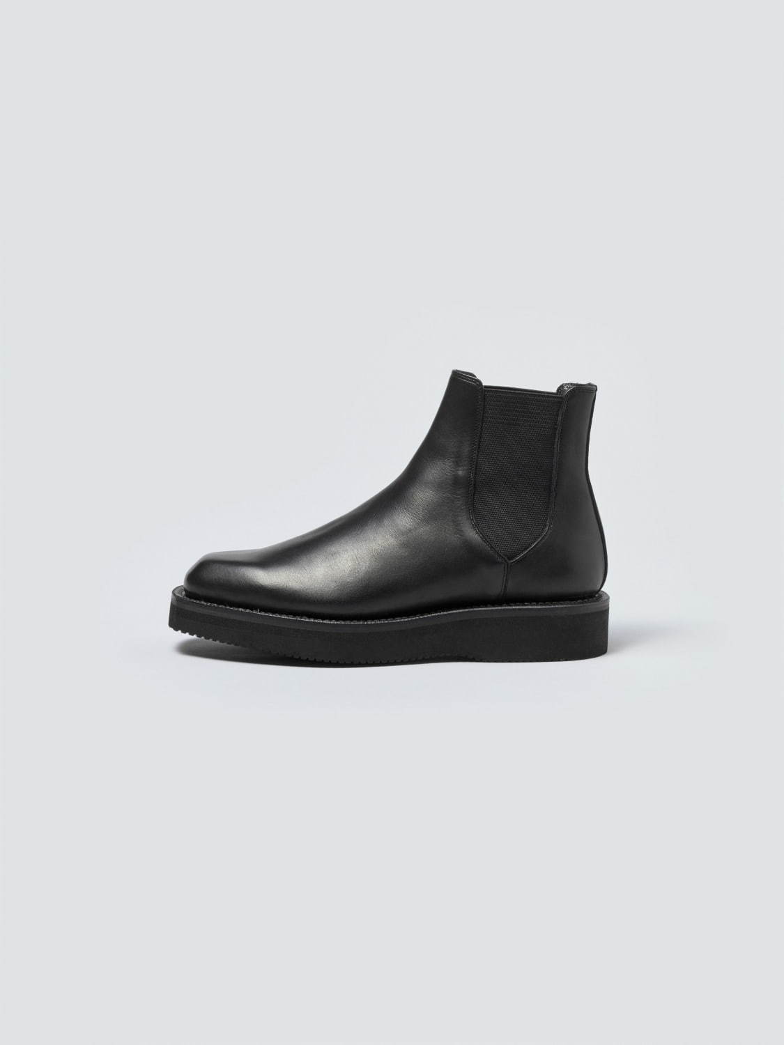 LEATHER SQUARE BOOTS MADE BY FOOT THE COACHER 79,000円＋税