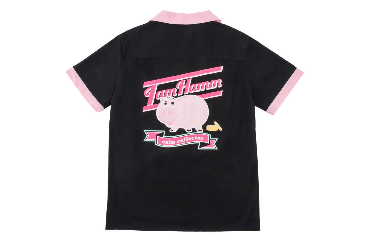 東京ディズニーリゾート年春の ピンク グッズ ブタの貯金箱 ハム 主役のtシャツなど ファッションプレス