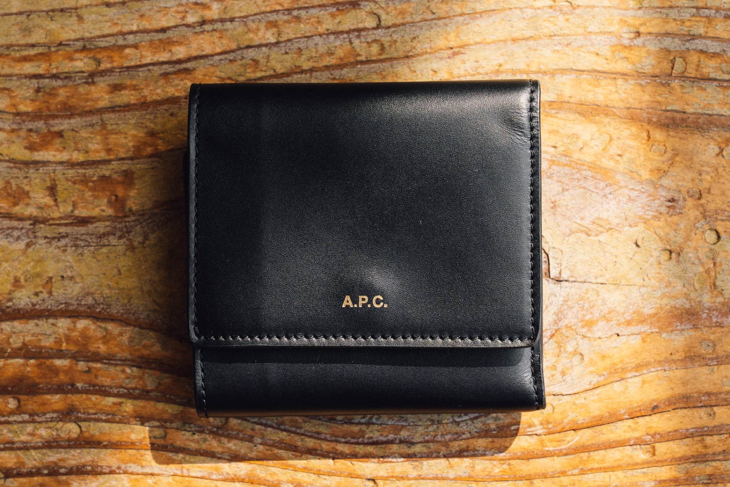新品 APC A.P.C. アーペーセー ブラック 財布 コンパクト ウォレット