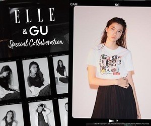 Gu ネコ を描いたアートtシャツ パジャマ ファッション誌 Elle のロゴtも ファッションプレス