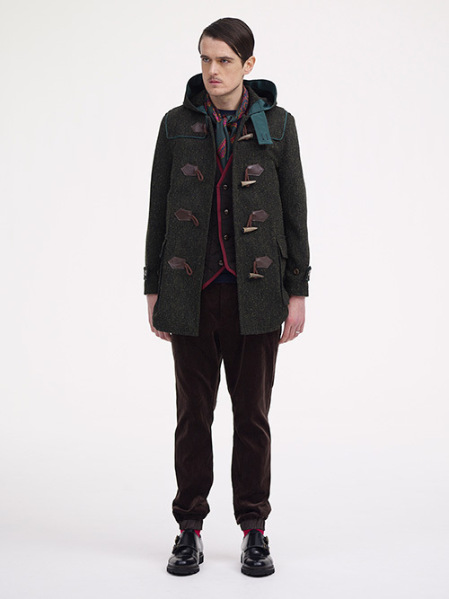 sacai 2013-14年秋冬メンズコレクション - クラシックスタイルを