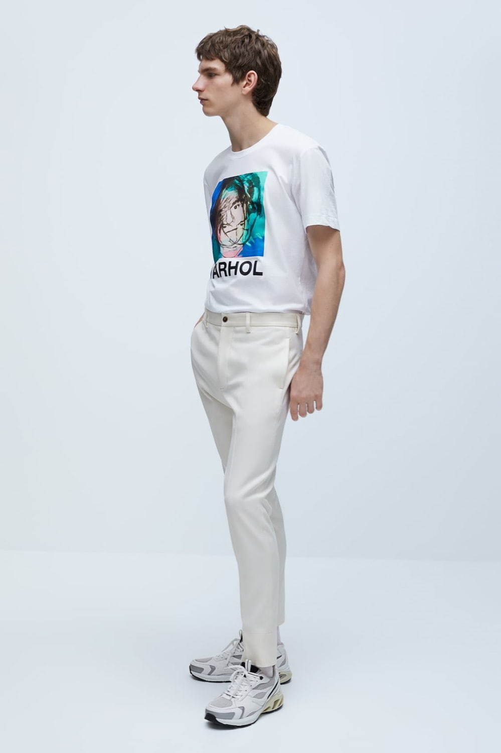 ZARA MAN×アンディ・ウォーホルから“ポップ・アート”ナイフ＆スカルのプリントTシャツなど｜写真8