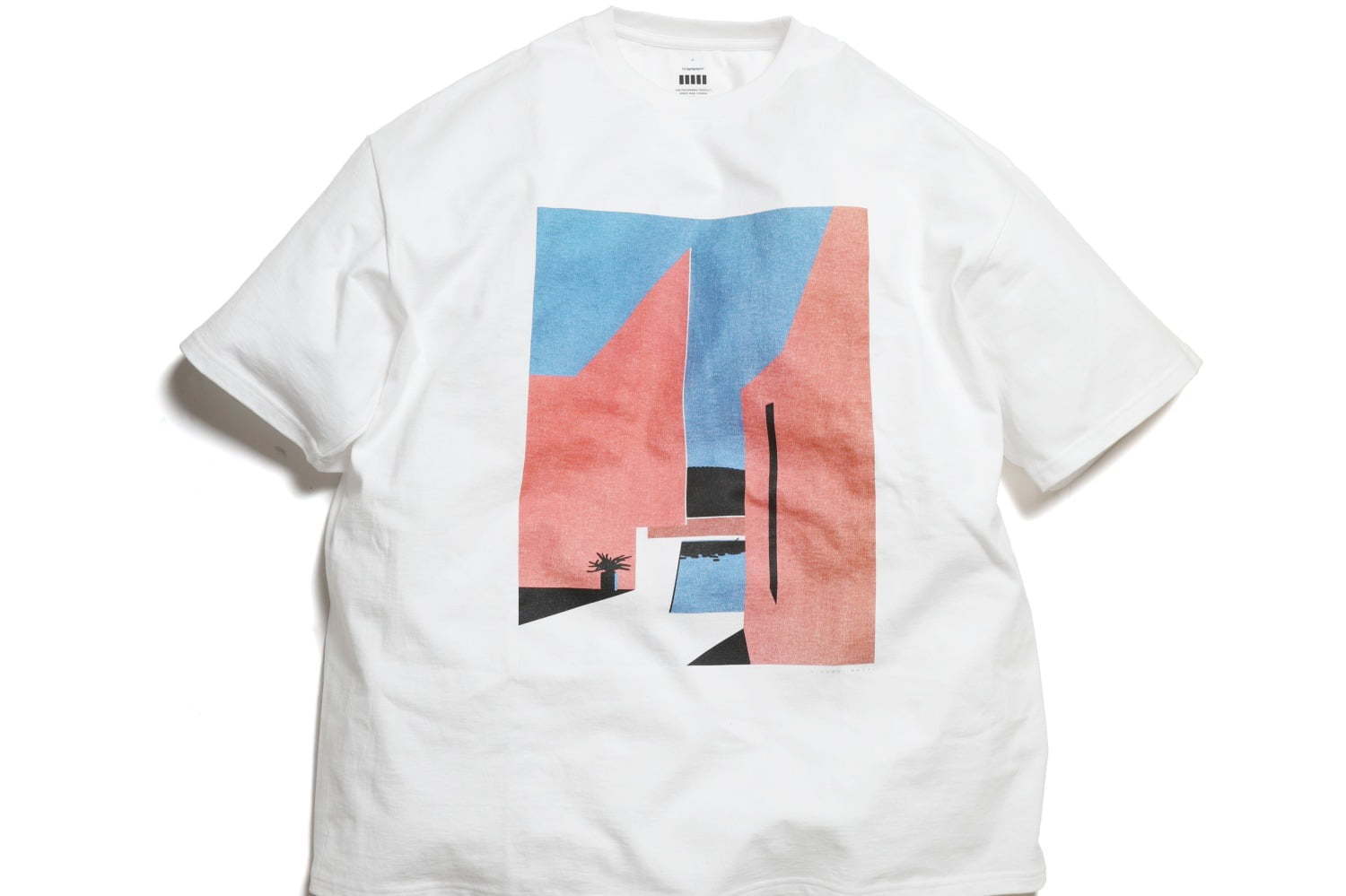 グラフペーパー×永井博の限定コレクション“トロピカルな風景”をTシャツ 