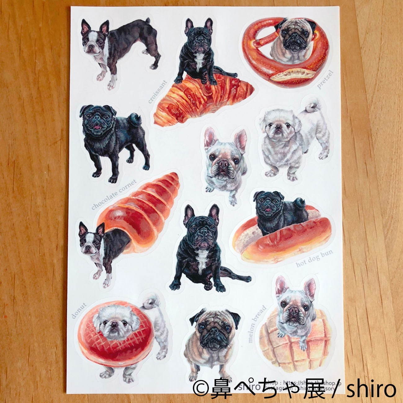 「鼻ぺちゃ展」静岡パルコで、ブルドッグやパグなど“鼻ぺちゃ犬”の写真＆グッズが集結｜写真17