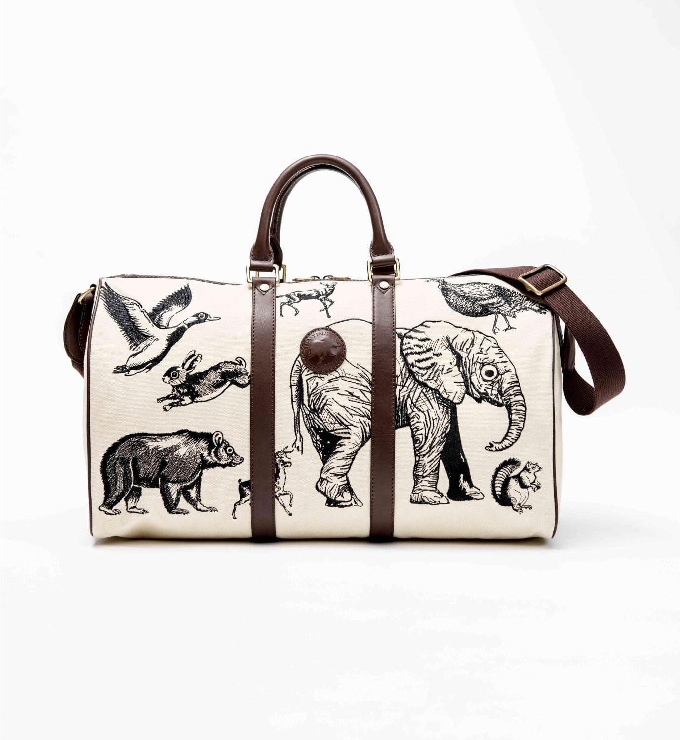 ハンティング ワールドから象やウサギなど 動物 刺繍のバッグ 米アーティストとコラボ ファッションプレス