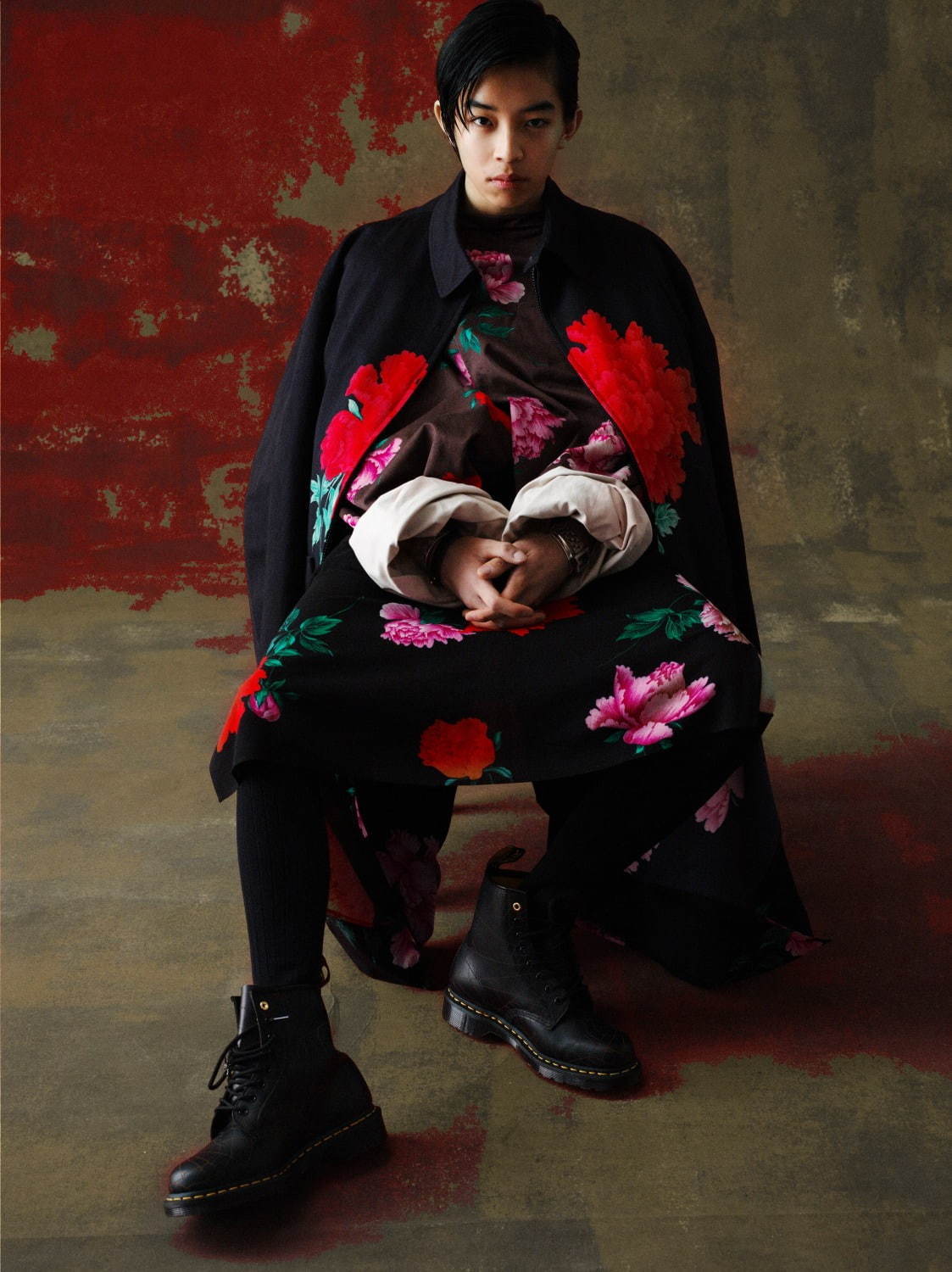Yohji Yamamoto ヨウジヤマモト　花と少年　花と少年期　96ss