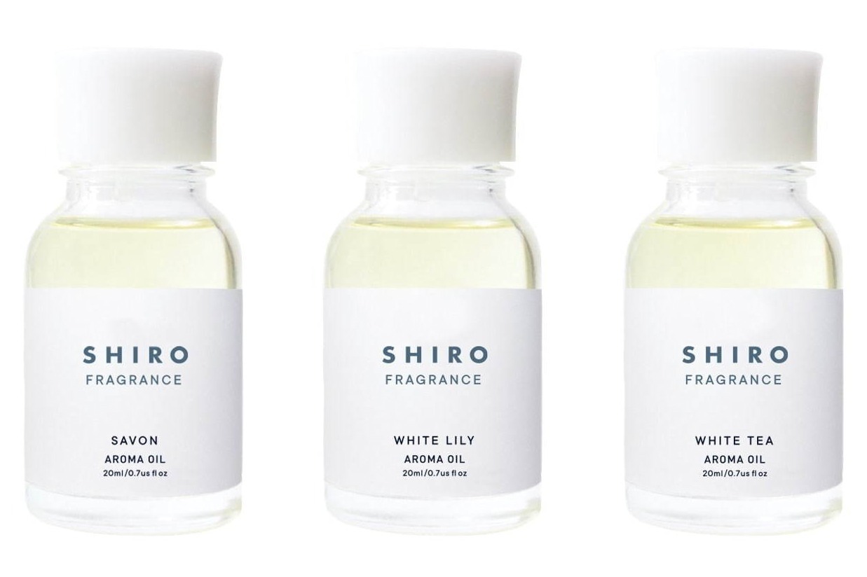 SHIRO「アロマオイル」が再登場、石けんの香り“サボン”＆洗練 