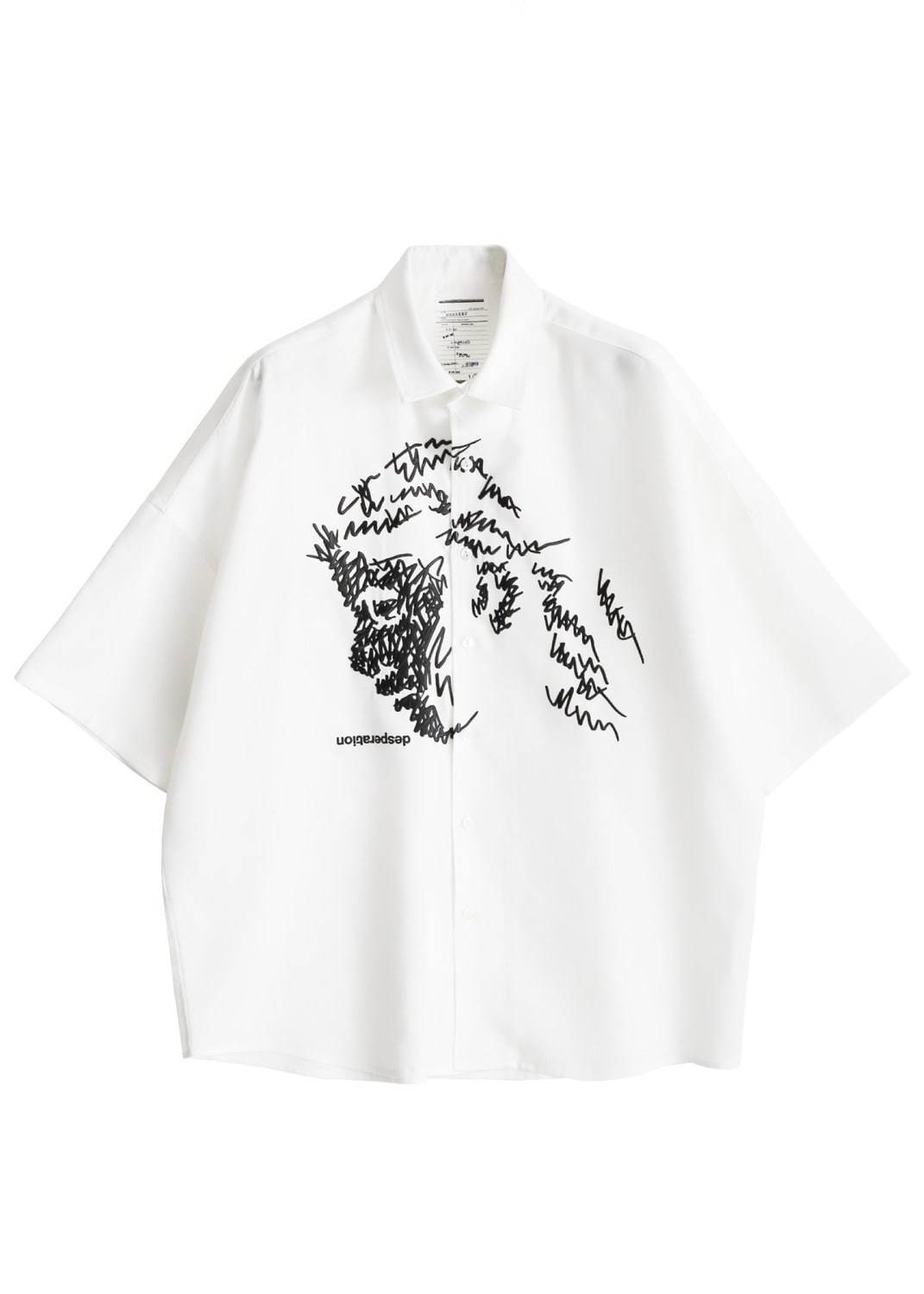 【希少】shareef アルファベット　刺繍　カットソー　Tシャツ　半袖