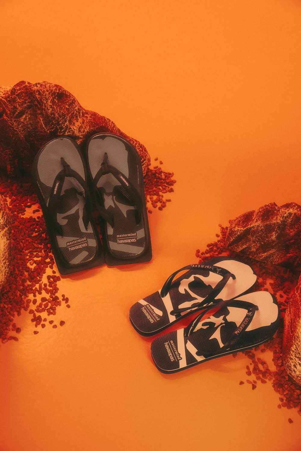 新品未使用◇限定コラボ mastermind × havaianas サンダル メンズ